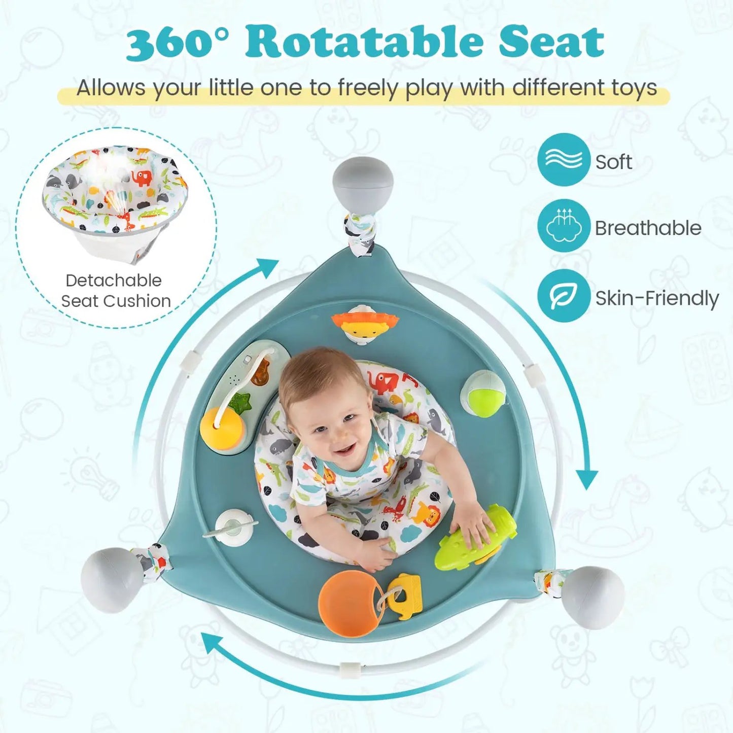 Baby Jump and Play Activity Center for Babies