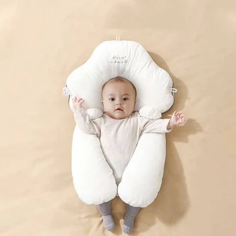 Baby Anti Flat Head Pillow Organic Cotton Infant Sleeping Support Cushion - Tampa Home & Garden Store