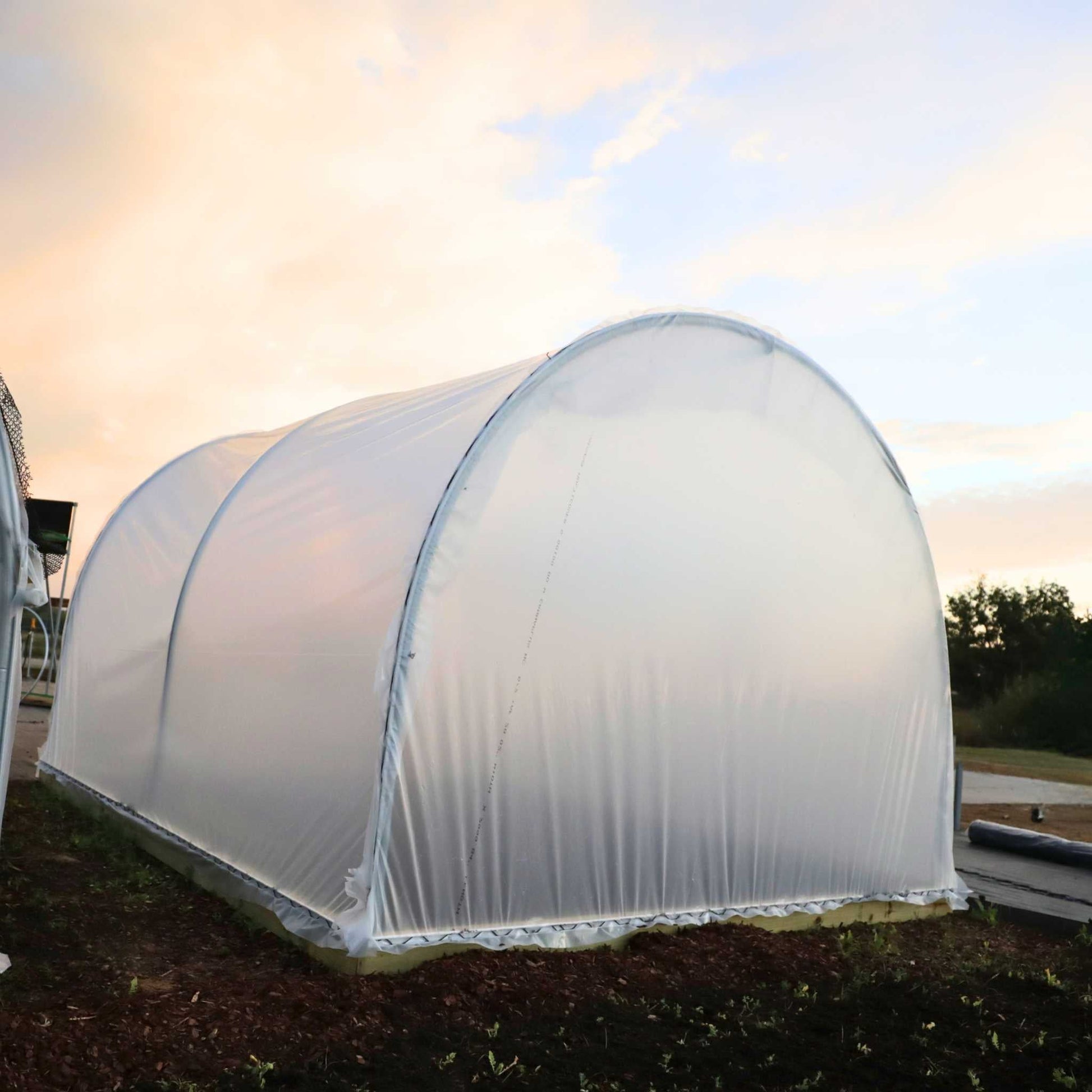 Backyard greenhouse Bootstrap Farmer 10' x 12' kit with poly cover arch frame on Tampa Home & Garden Store