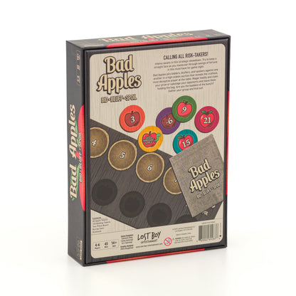 Bad Apples Bluffing Auction Card Game For Adults