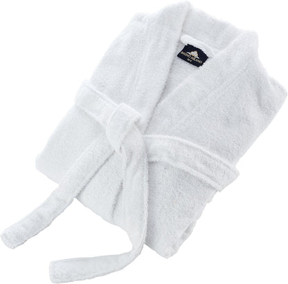 Bagno Milano Men’s 100% Organic Turkish Cotton Terry Bathrobe – Certified Soft, Absorbent, Kimono-Style Robe for Spa & Lounge - Tampa Home & Garden Store