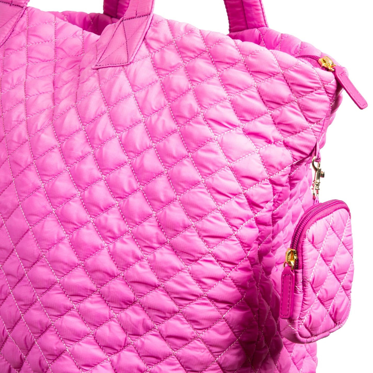 Alyssa Jumbo Quilted Nylon Tote – Lightweight, Spacious & Travel-Ready