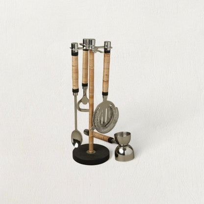 Bailey Rattan Hanging Bar Tool Set - Tampa Home & Garden Store