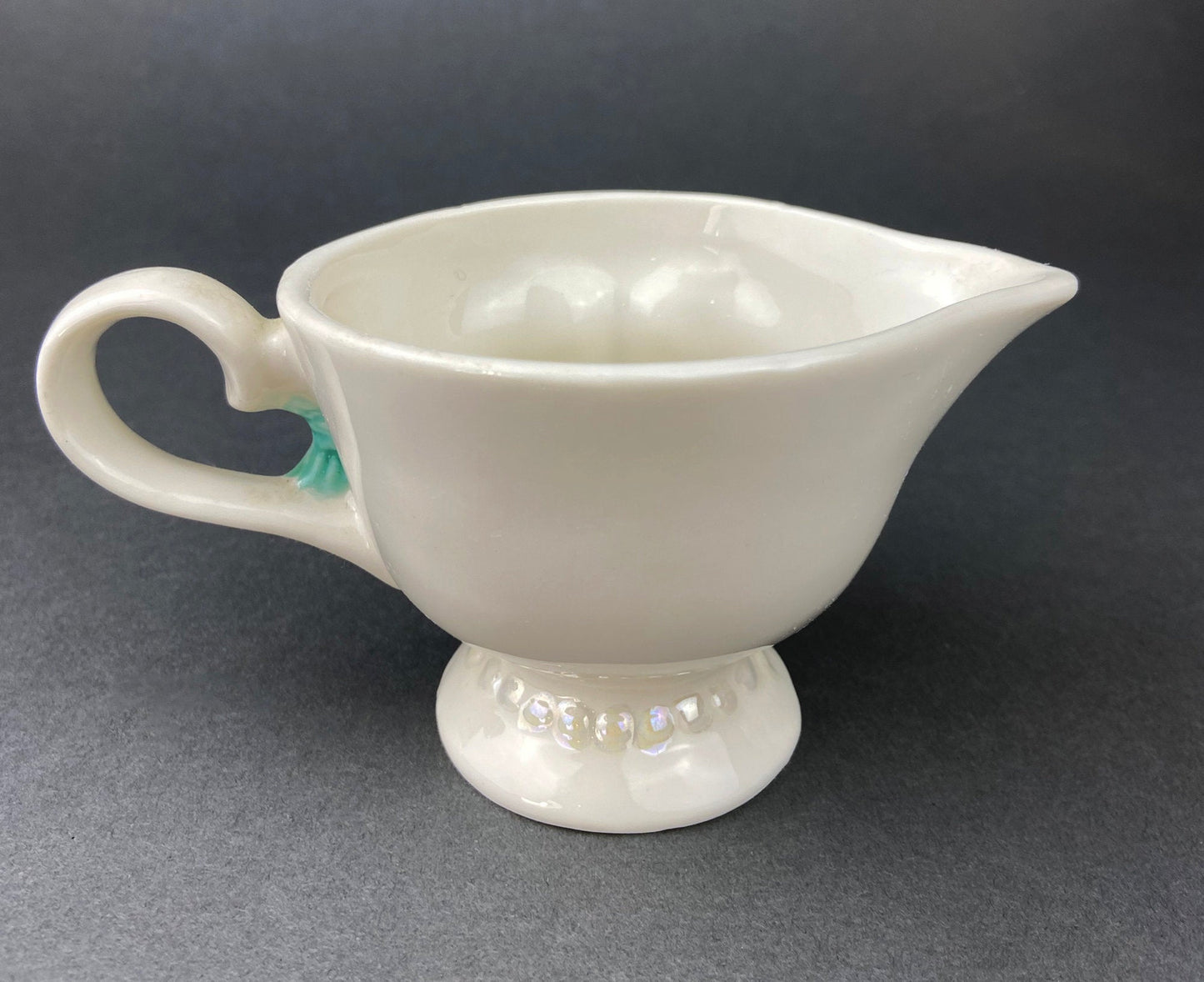 Bailey's Winking Face Creamer with Blue Bow.  Yum Collectible Creamer.  Limited Edition. - Tampa Home & Garden Store