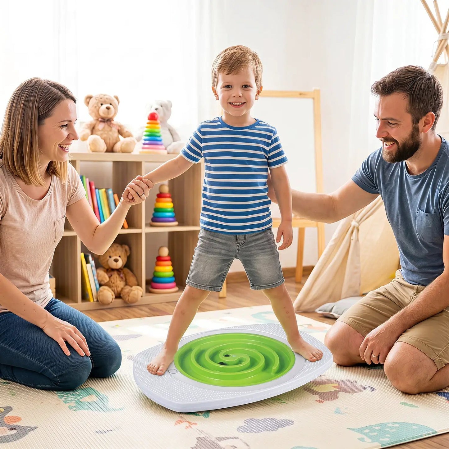Balance Board Maze for Kids 3 Difficulty Levels