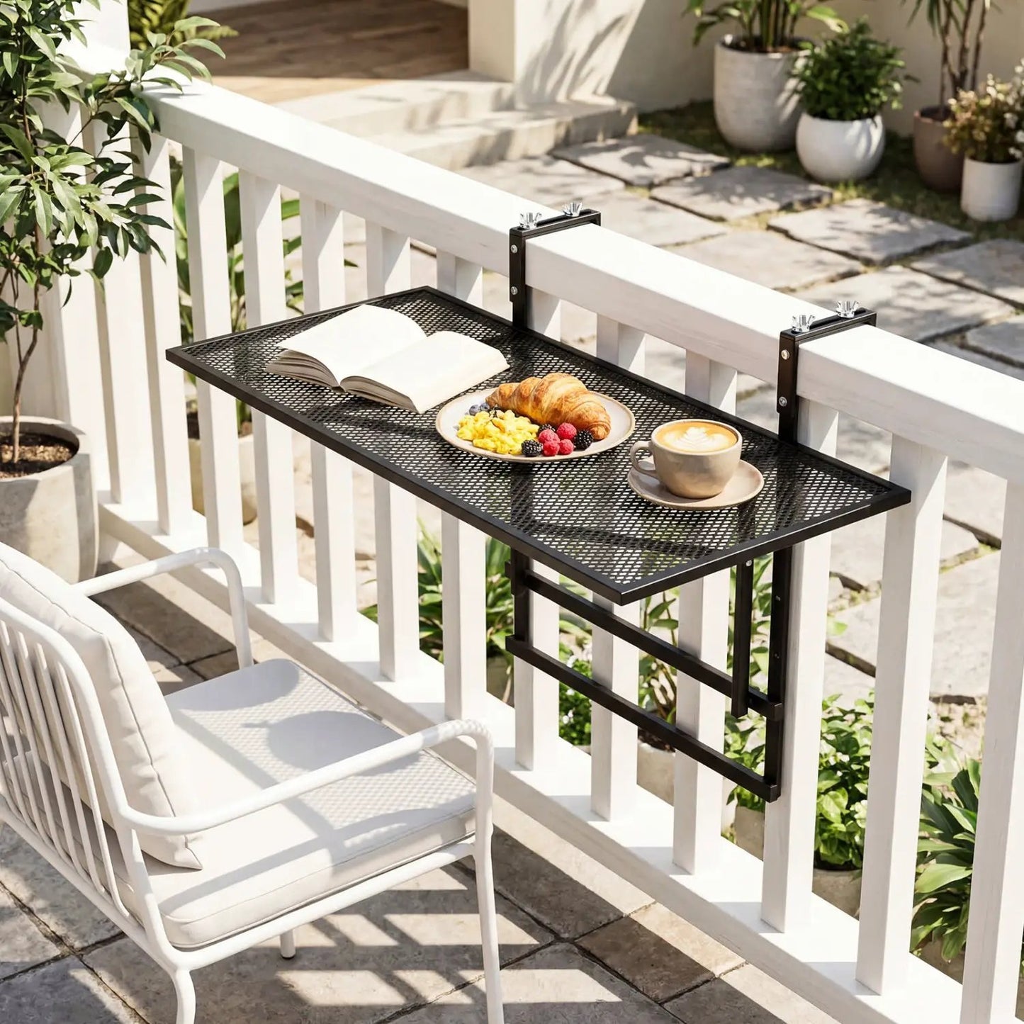 31.5 Metal Folding Bar Table with 5 Positions