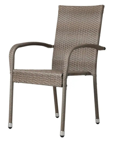 Morgan Outdoor Wicker Chair gray/brown by Fire Sense/Balkene Home outdoor chair on Tampa Home & Garden Store