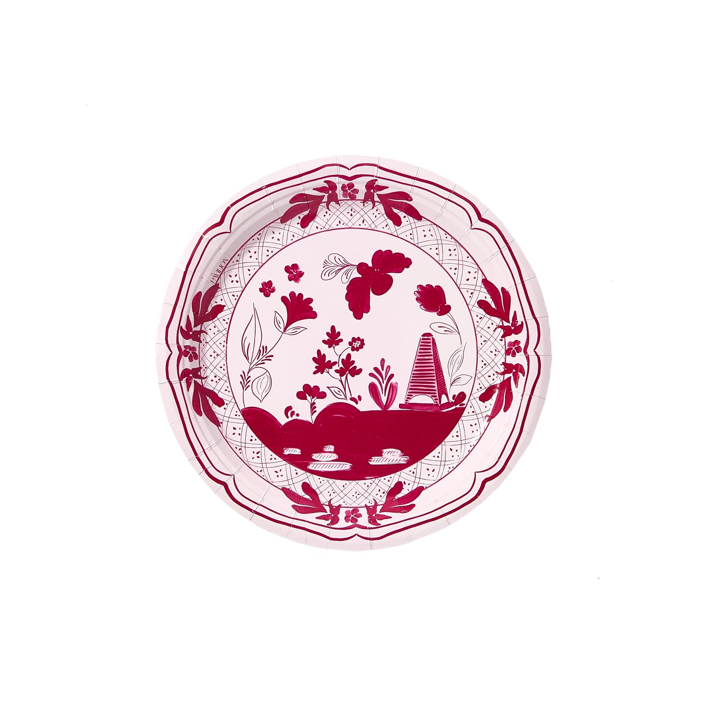 Ballet and Berry Beachside Pavilion Dessert Paper Plates - 8 pack - Tampa Home & Garden Store
