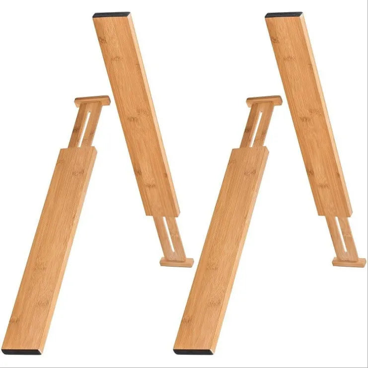 Bamboo Expandable Strip Bamboo Drawer Partition Expandable Drawer Partition Convenient Bamboo Divider Drawer Organization - Tampa Home & Garden Store