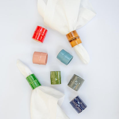 Bamboo Napkin Ring - Tampa Home & Garden Store