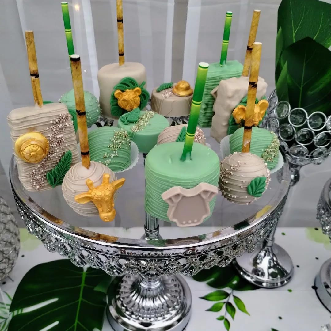 Bamboo Print Biodegradable Drinking Paper Straws for Party Box of 100 - Tampa Home & Garden Store
