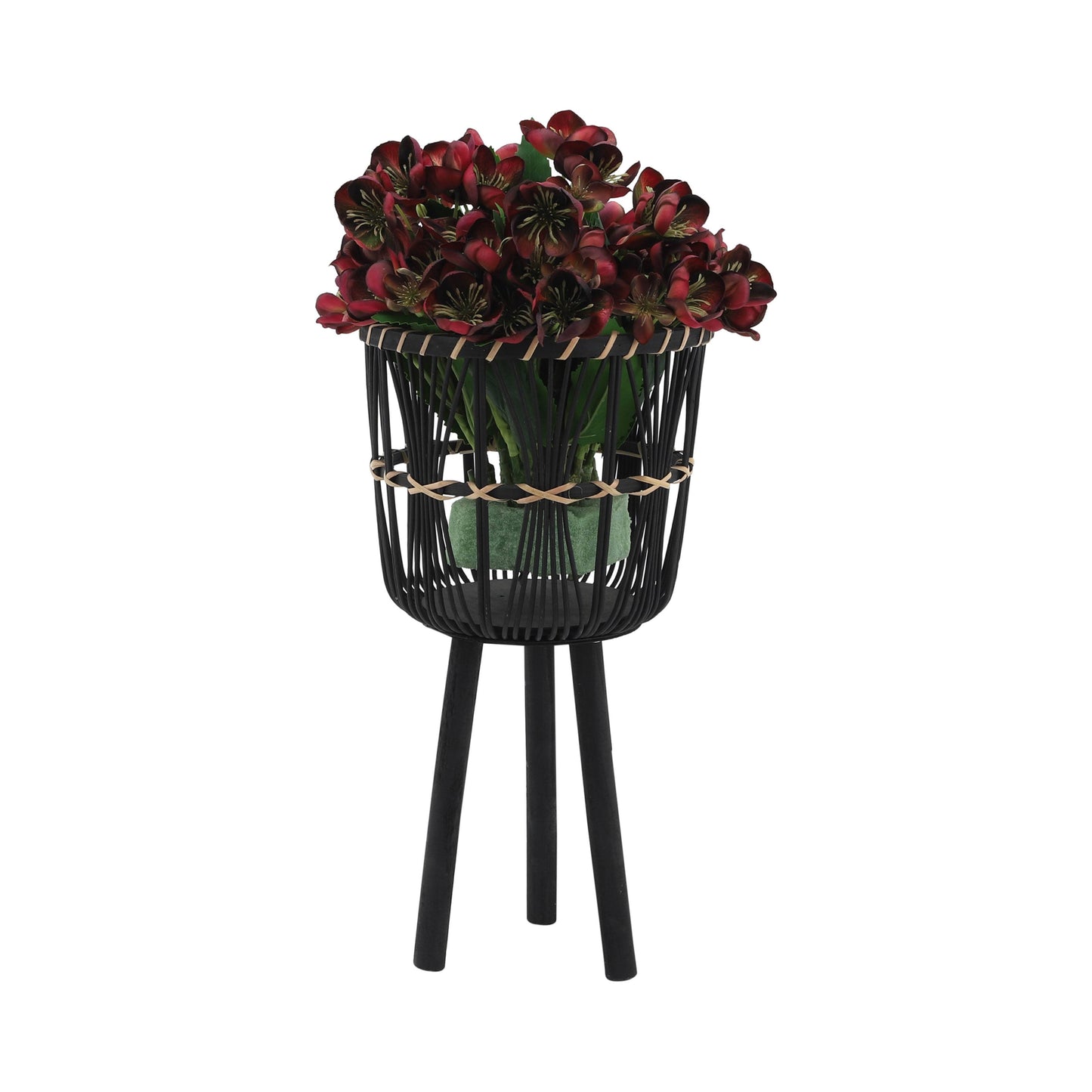 Bamboo Tripod Base Planters - Tampa Home & Garden Store