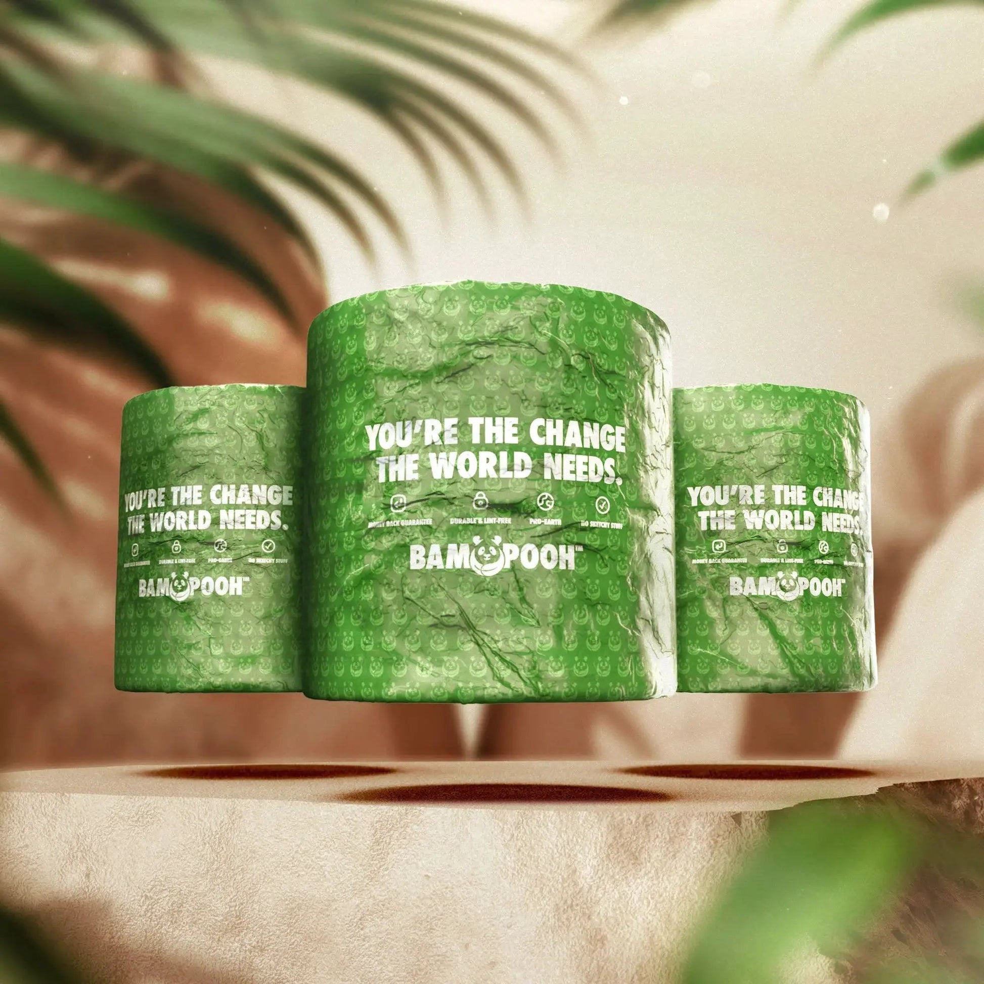 Bampooh 3-Ply Bamboo Toilet Paper — Soft, Strong & Sustainable - Tampa Home & Garden Store