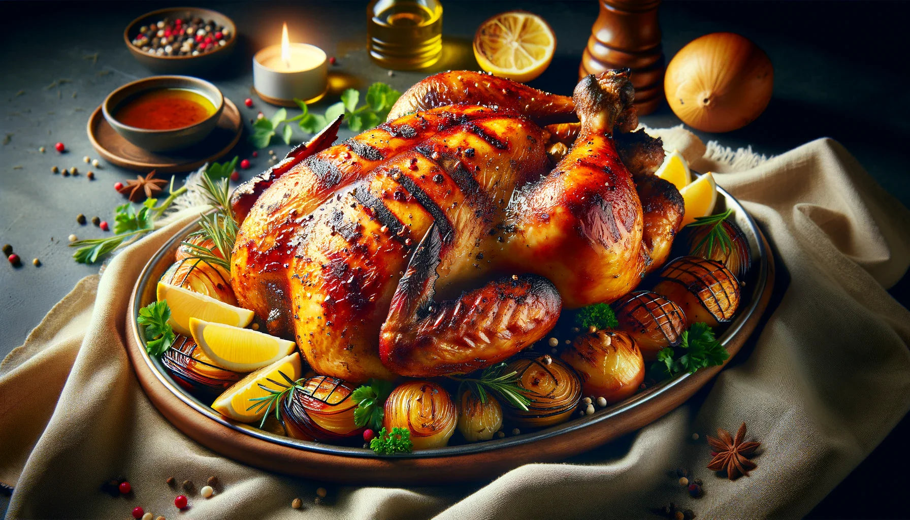 Barbecue Grill Rotisserie for your Arteflame Grill With Cordless Motor - Tampa Home & Garden Store