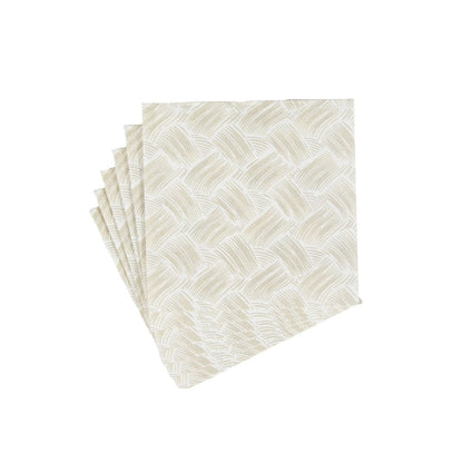 Basketry Flax - Cocktail Napkin - Tampa Home & Garden Store