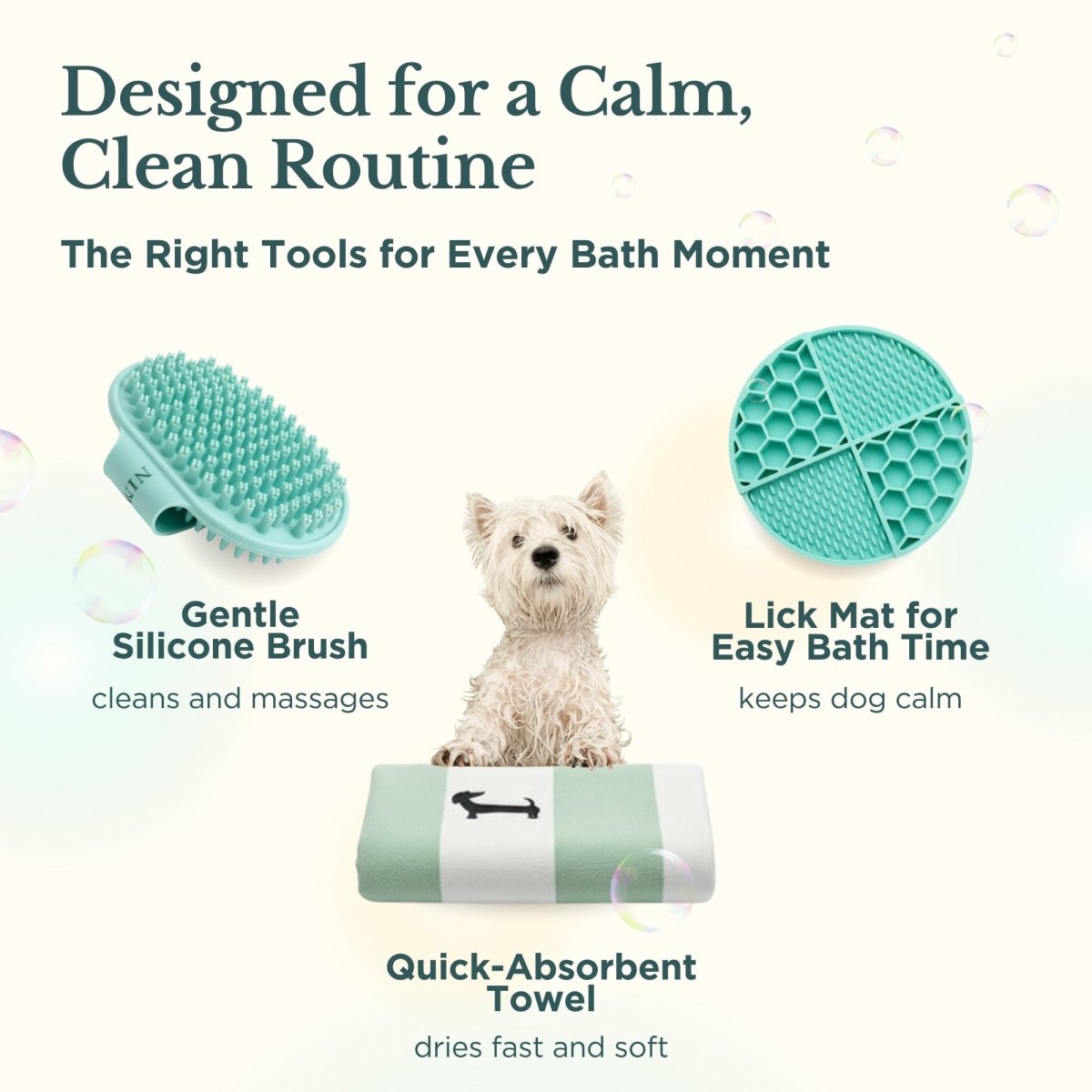 Bath Kit for Dogs – Grooming Set - Tampa Home & Garden Store