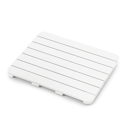 Waterproof HIPS Bath Spa Shower Mat with Non Slip Foot Pads