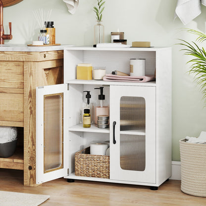 Freestanding Bathroom Cabinet With 2 Doors
