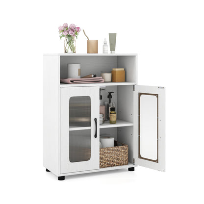 Freestanding Bathroom Cabinet With 2 Doors