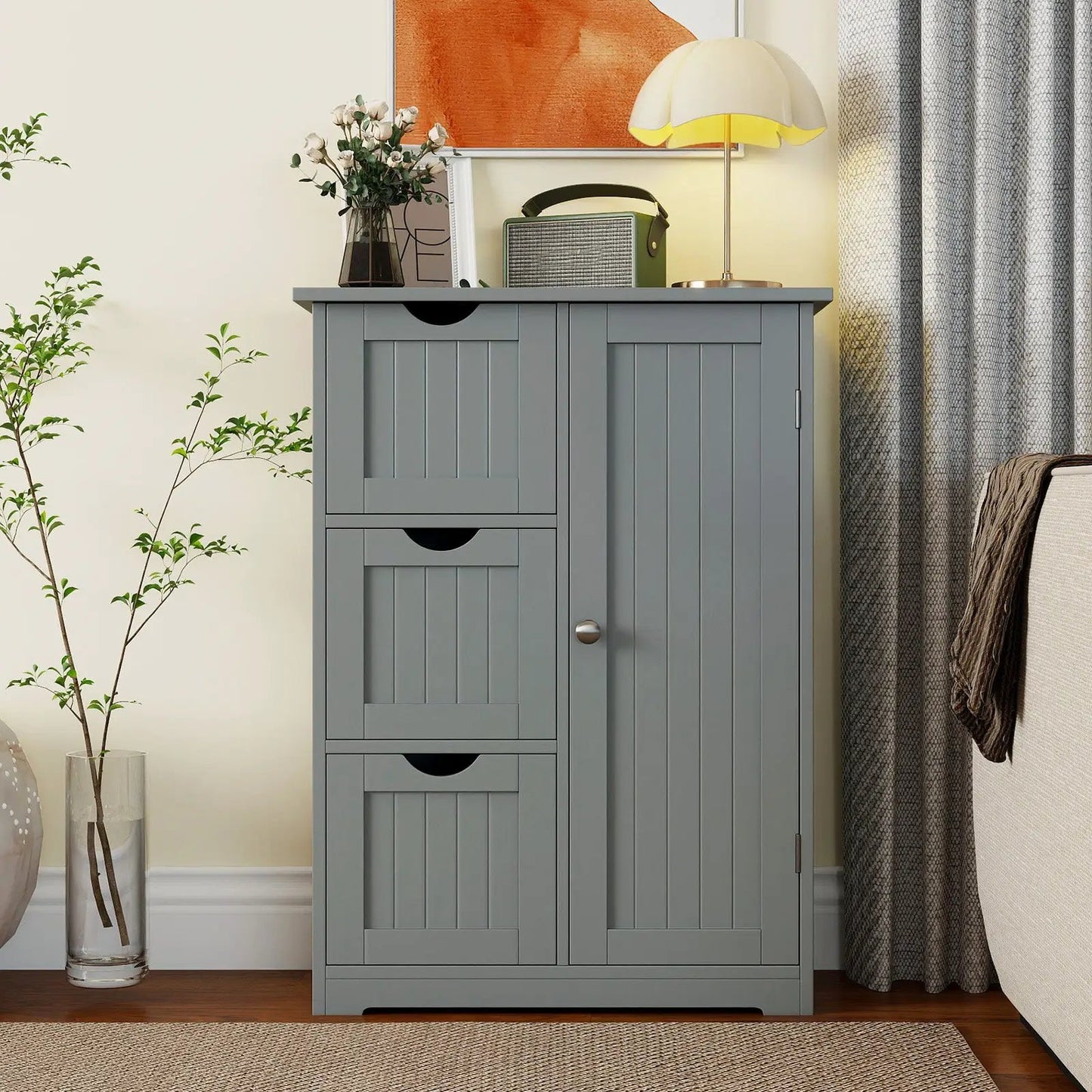 9-Drawer Fabric Dresser with Wooden Top Bedroom
