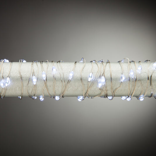 Battery Operated Cool White Twinkling String Lights - 5 Feet Long - Tampa Home & Garden Store