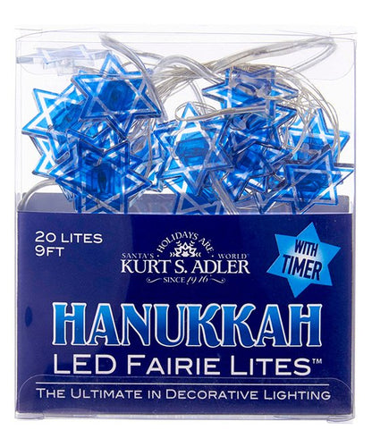 Battery-Operated Hanukkah LED Fairy Light - Dreidel - Tampa Home & Garden Store