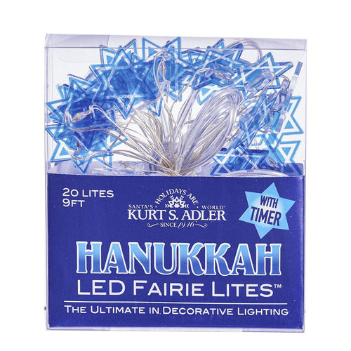 Battery-Operated Hanukkah LED Fairy Light - Dreidel - Tampa Home & Garden Store
