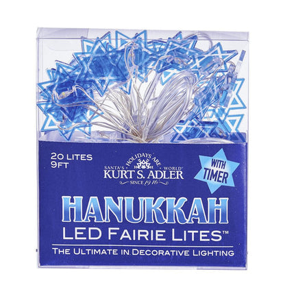 Battery-Operated Hanukkah LED Fairy Light - Dreidel - Tampa Home & Garden Store