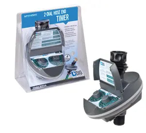 Battery Operated Watering Timer Hose-end Water Timers Two-dial - Tampa soil911.com