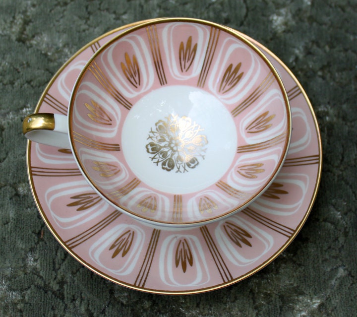 Bavarian Tea Cap and Saucer , Marked S.M. 1110. - Tampa Home & Garden Store