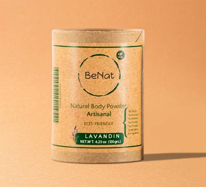 BeNat All-Natural Unscented Deodorant Body Powder — Low Waste, Gentle, & Effective - Tampa Home & Garden Store