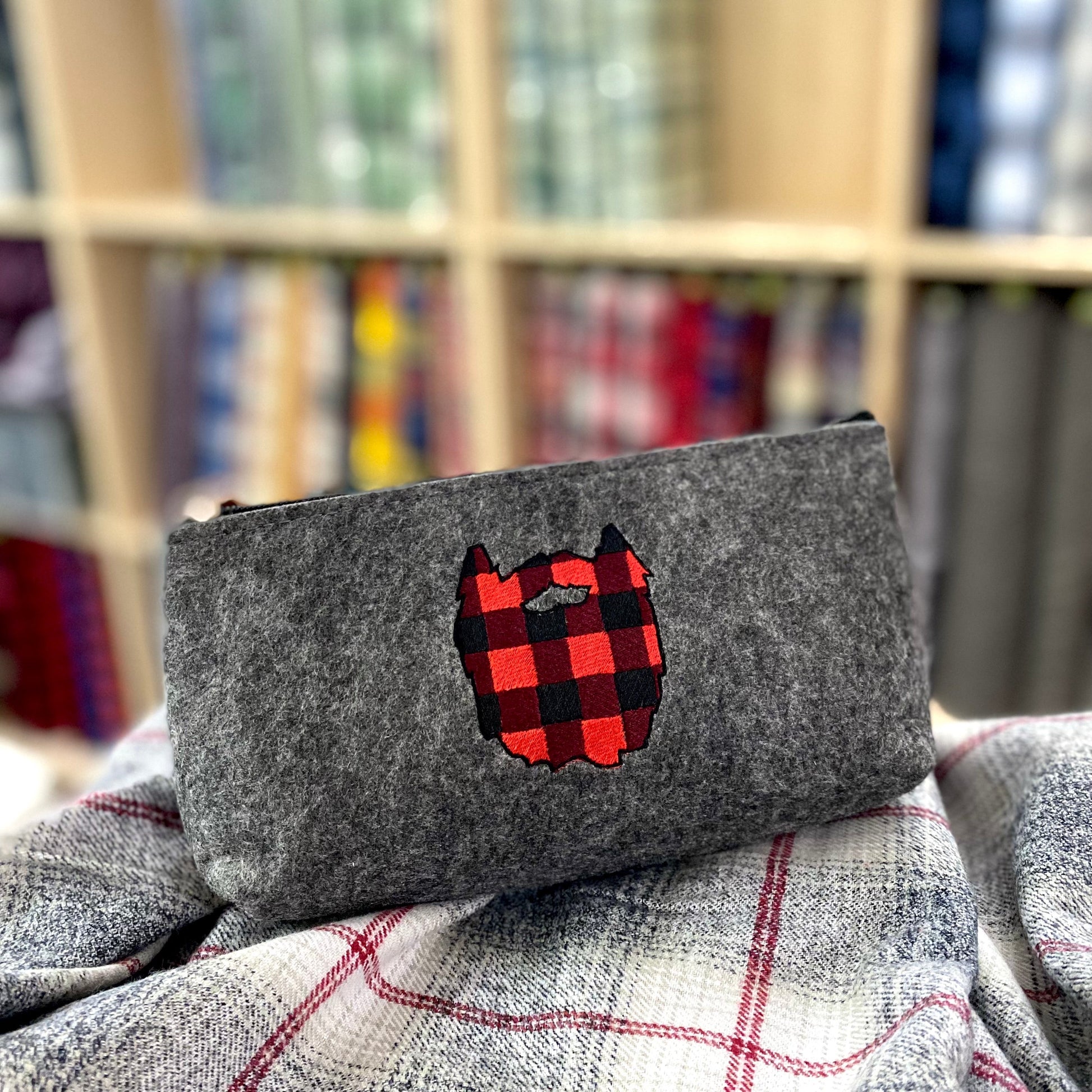 Beard Collection Embroidered Man Bags for Grooming Kit - Tampa Home & Garden Store