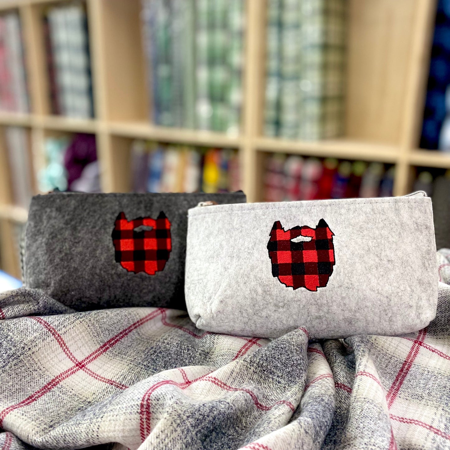 Beard Collection Embroidered Man Bags for Grooming Kit - Tampa Home & Garden Store