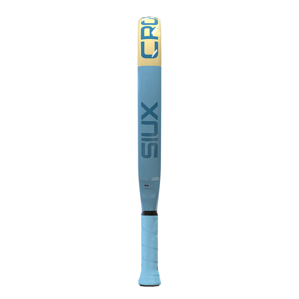 Padel racket Beat Hybrid Air 2026 Siux USA blue and yellow with cushioned grip on Tampa Home & Garden Store