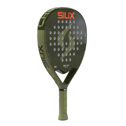 Beat Play Hybrid 2026 padel racket olive green with orange SIUX branding by Siux USA on Tampa Home & Garden Store