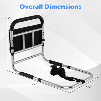 Bed Rails for Elderly Adults and Height Adjustable Bed Assist Safety Railings
