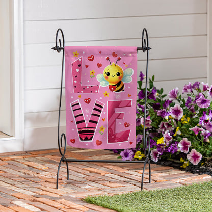 Bee Loved Suede Garden Flag - Tampa Home & Garden Store
