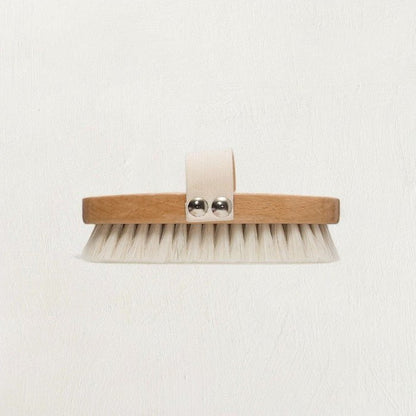 Beech Wood Bath Brush with Elastic Band - Tampa Home & Garden Store