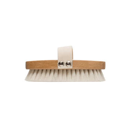 Beech Wood Bath Brush with Elastic Band - Tampa Home & Garden Store