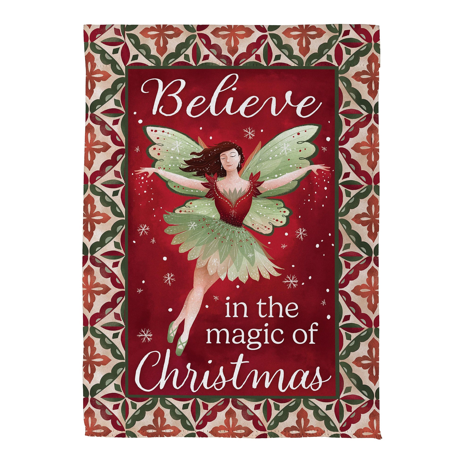 Believe Fairy Suede House Flag - Tampa Home & Garden Store