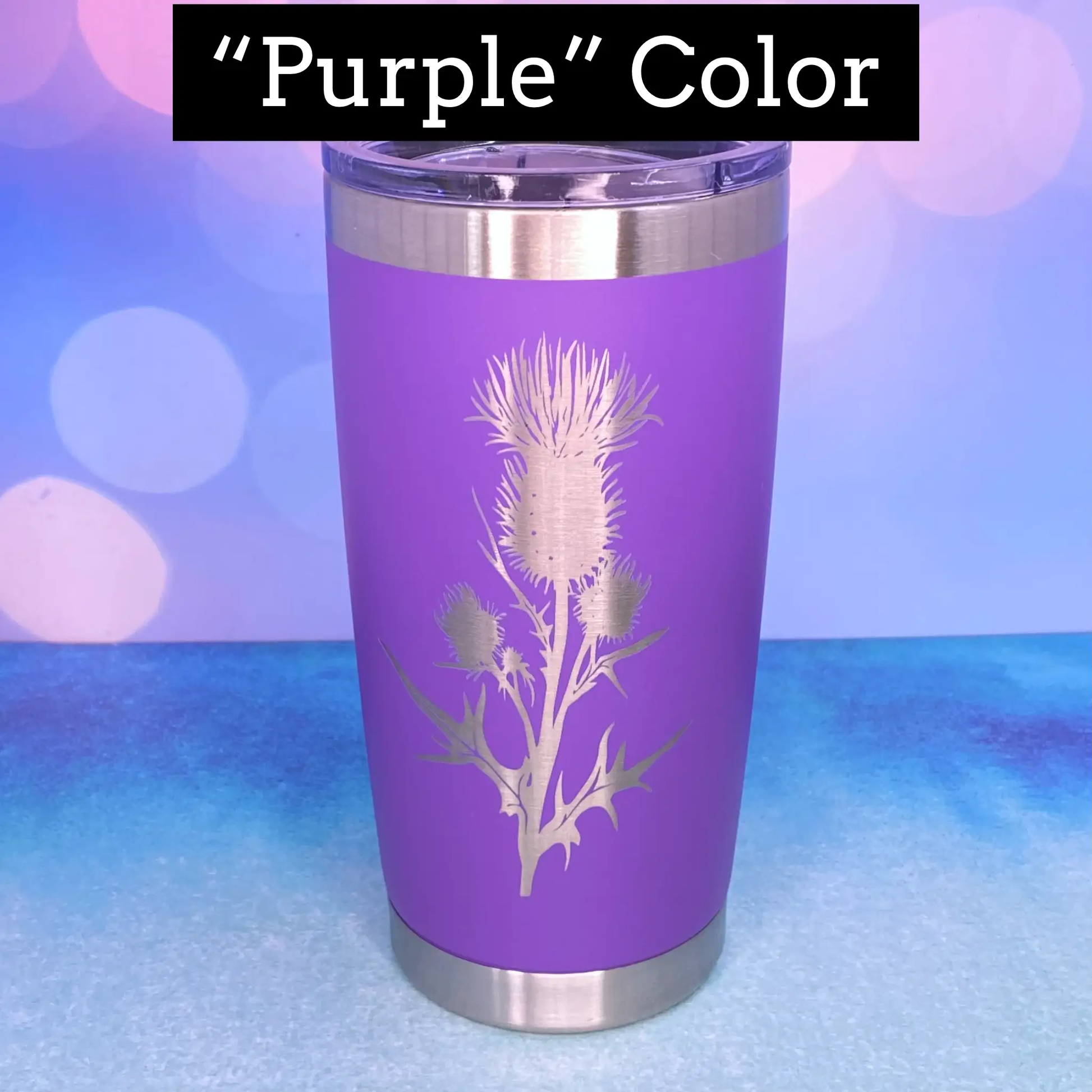 Believe in Yourself Nessie the Loch Ness Monster Laser Engraved Powder Coated 20oz Double Walled Insulated Tumbler - Tampa Home & Garden Store