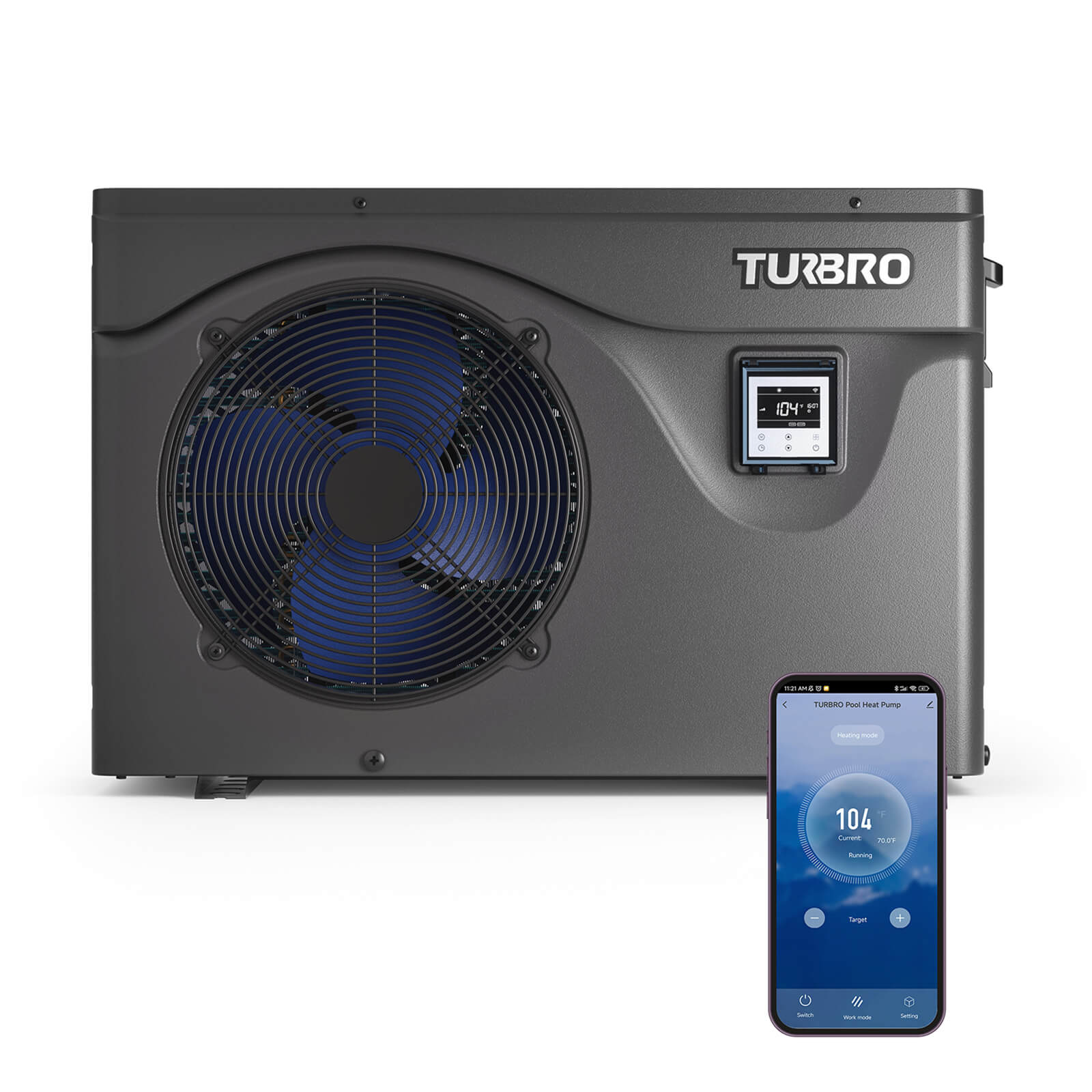 Beluga Inverter Swimming Pool Heat Pump, 33K/50K/58K/75K BTU - Tampa Home & Garden Store