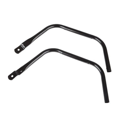 Bessemer patio fireplace leg replacement set, black metal legs, 2pc shown on Tampa Home & Garden Store