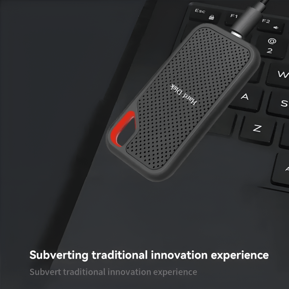 Portable External SSD 2TB USB-C Solid State Drive