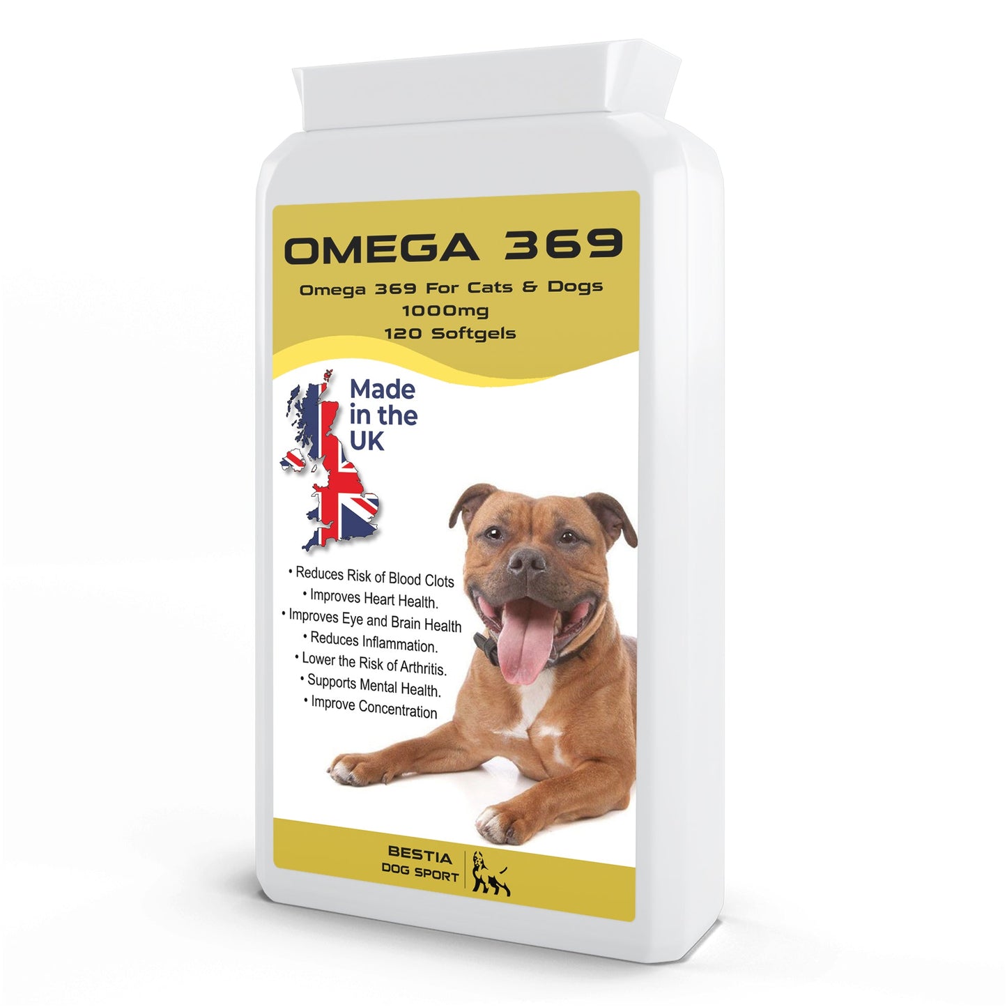 Bestia Dog Sport Omega 369 - Tampa Home & Garden Store