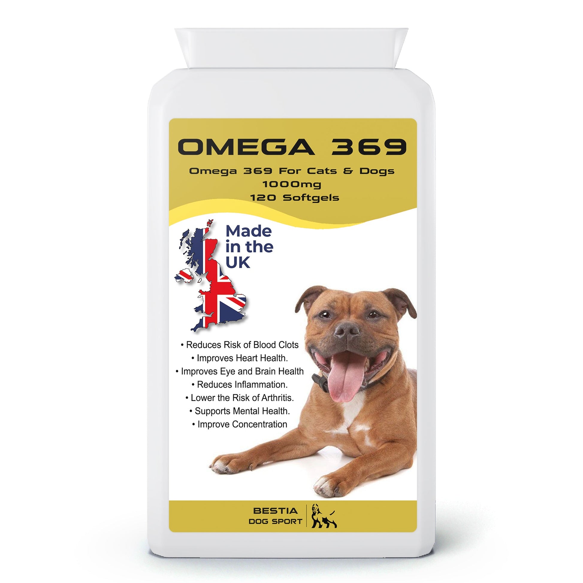 Bestia Dog Sport Omega 369 - Tampa Home & Garden Store