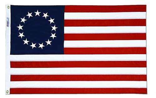Betsy Ross Polyester Outdoor Flag 3'x5' (Higher Wind Areas) - Tampa Home & Garden Store