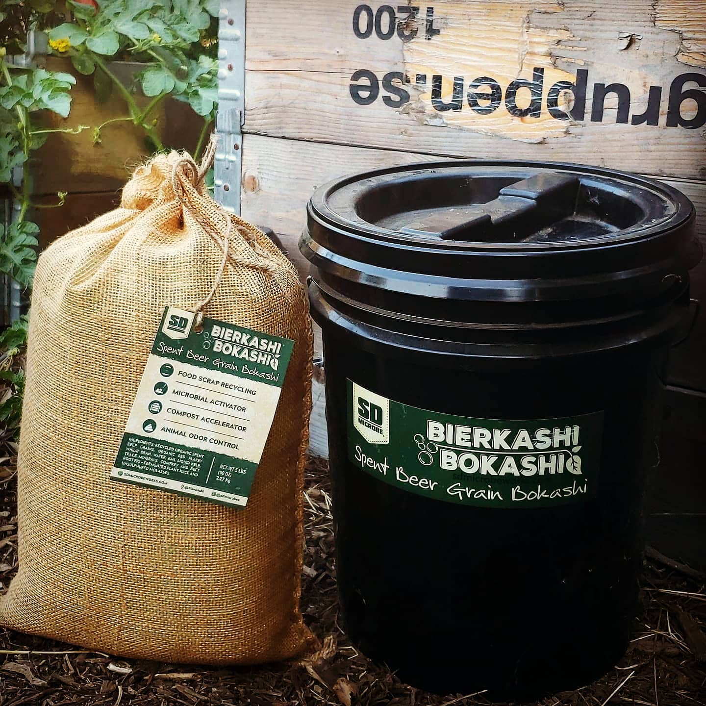 BierKashi Bokashi 5 - 50 lbs | Composting - Tampa Home & Garden Store