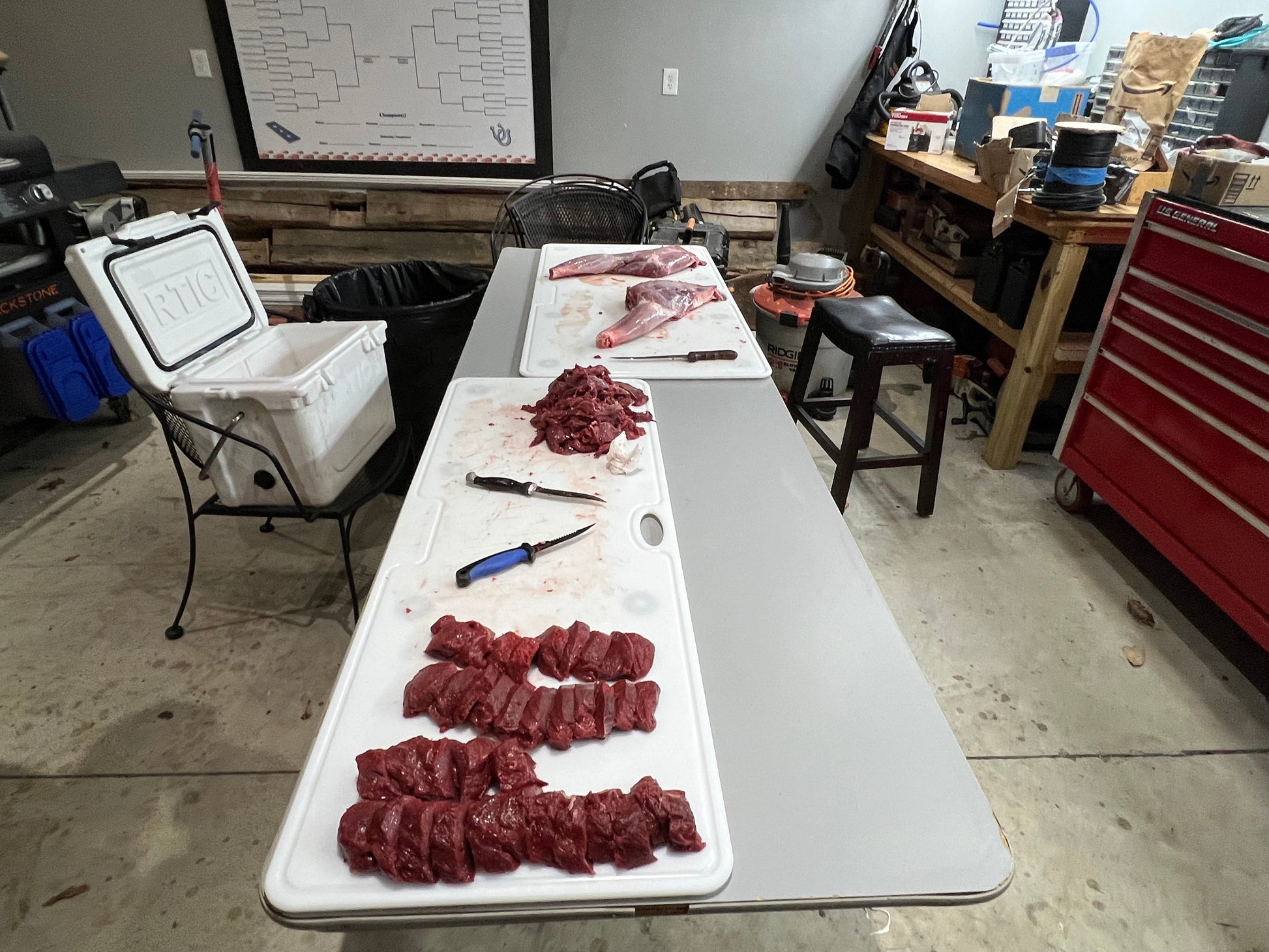 Big Game Cutting Boards HDPE Cutting Boards | 48 x 18 or 24 Inch | Juice Grooves - Tampa Home & Garden Store