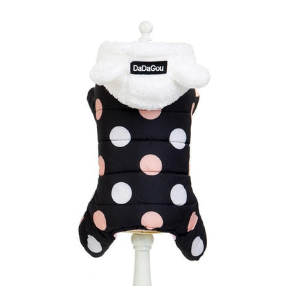 Big Polka Dot Snowsuit Jumpsuit - Tampa Home & Garden Store